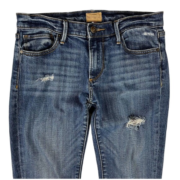 Driftwood Women's Audrey Jeans  Size 27  Distressed Straight Leg w Raw Hem - Picture 4 of 15